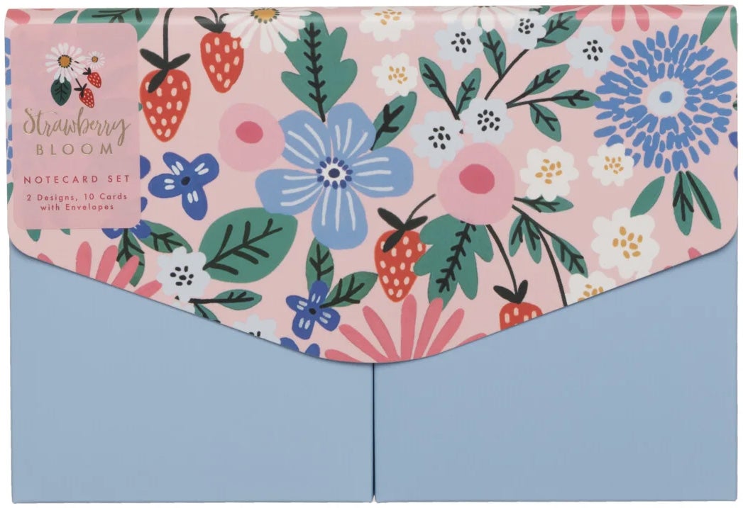 Kort og brevsett Bloom