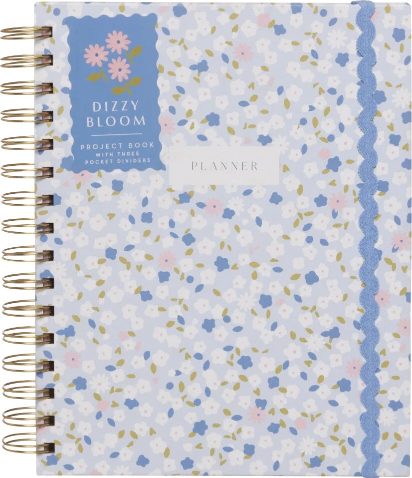 Prosjektbok A5 Blomster