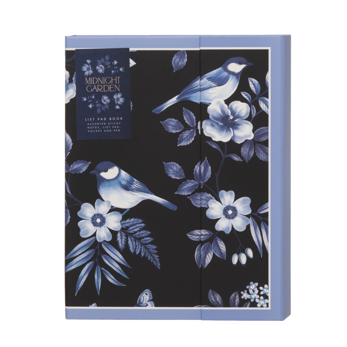 List Pad Notatbok A5 m/penn Midnight Garden