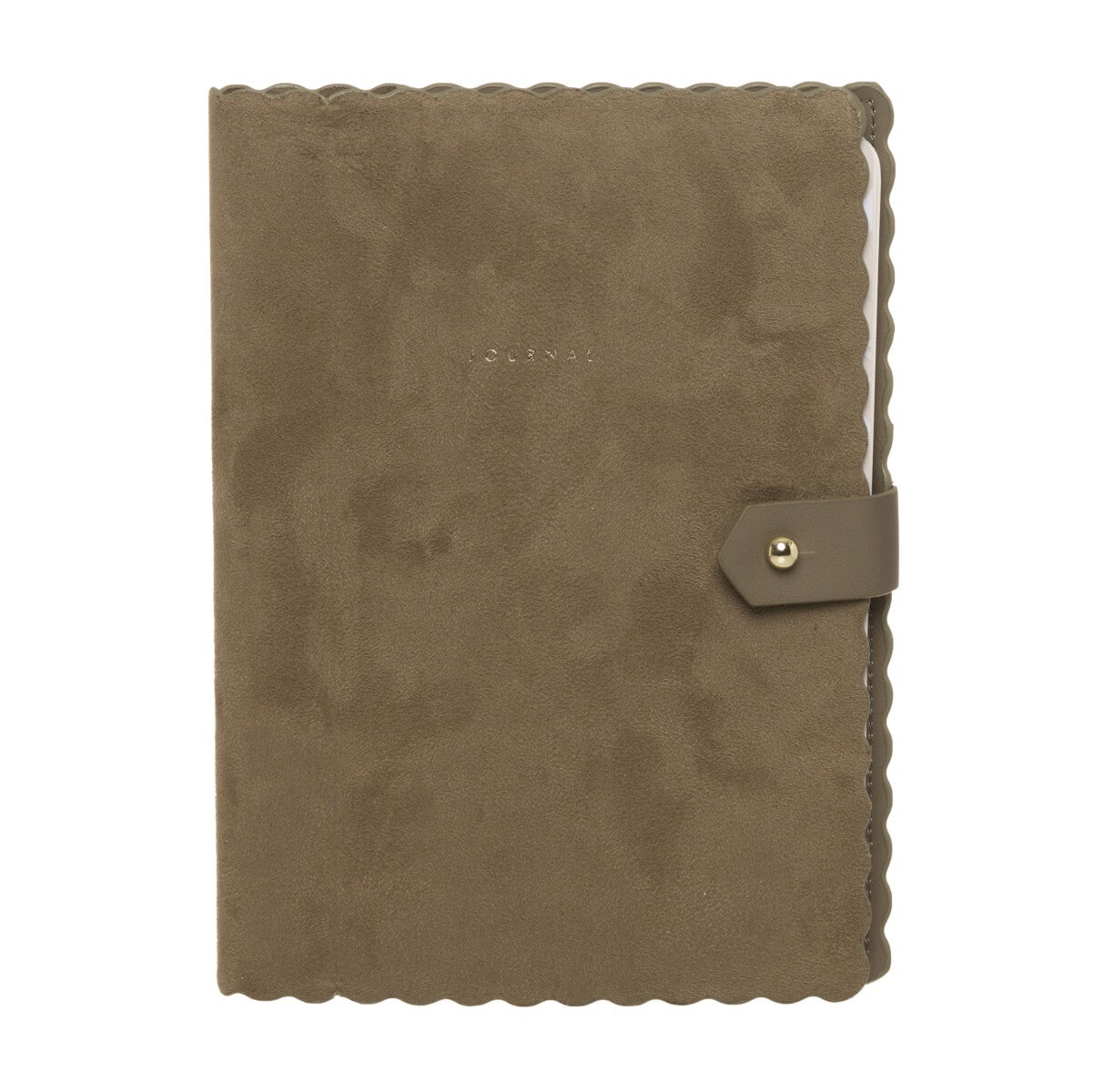 Notatbok A5 m/gullspiral og omslag Anthos