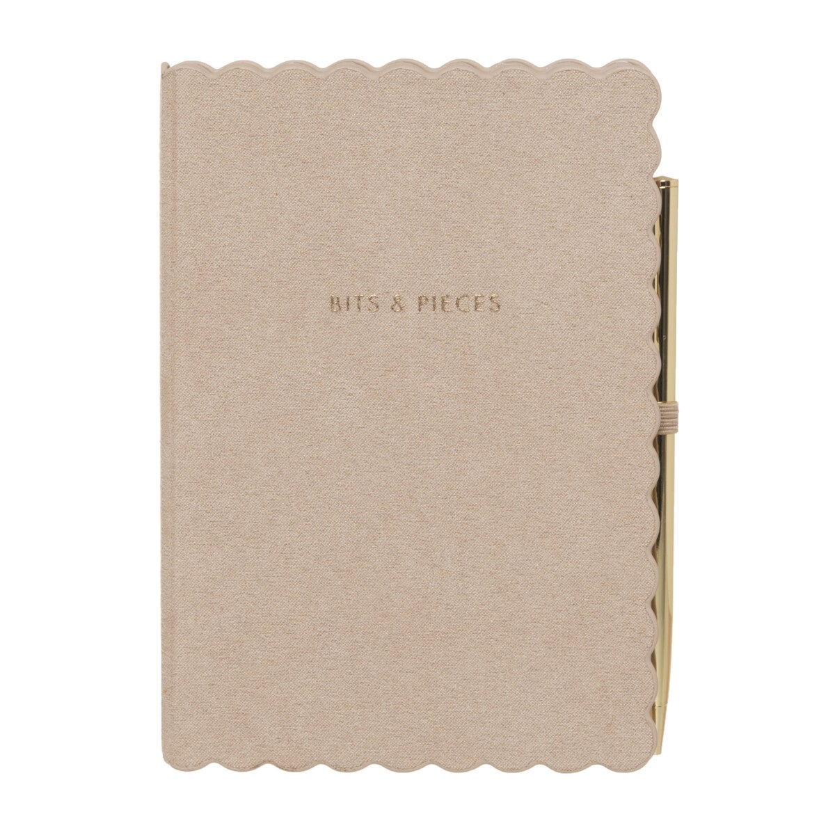 Notatbok A6 m/gullpenn Anthos