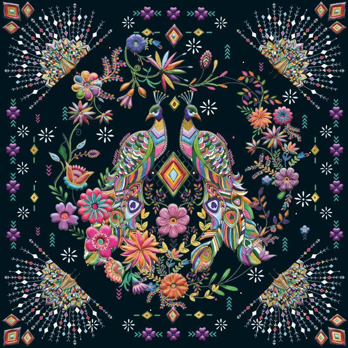 Kort Matthew Williamson Peacock