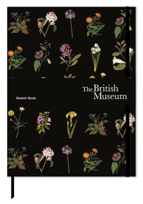 Skissebok The Bristish Museum Delany flowers