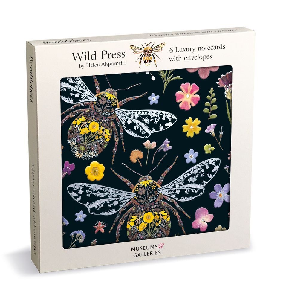 Kortpakke Wild Press Bumblebees 6pk
