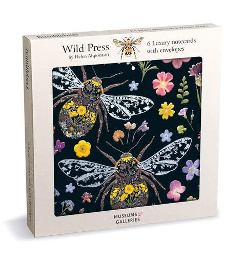 Kortpakke Wild Press Bumblebees 6pk