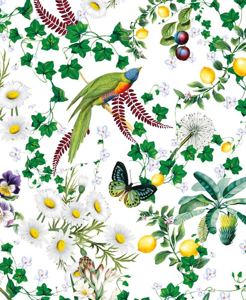 Kort Mary Katrantzou Green Jungle