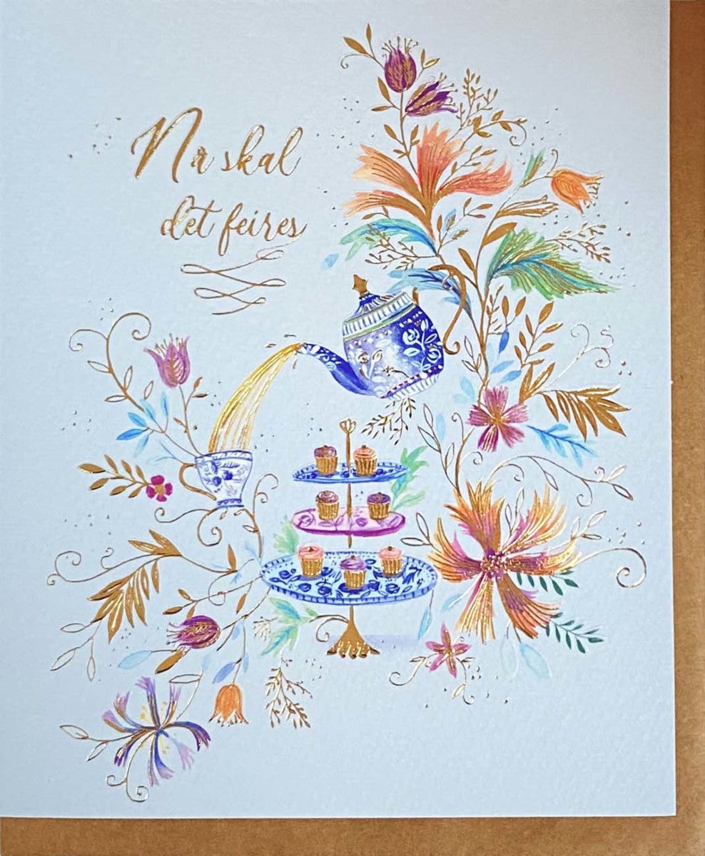 Kort Afternoon Tea Nå skal det feires