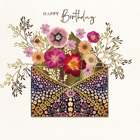 Kort Wildflower Press Envelope
