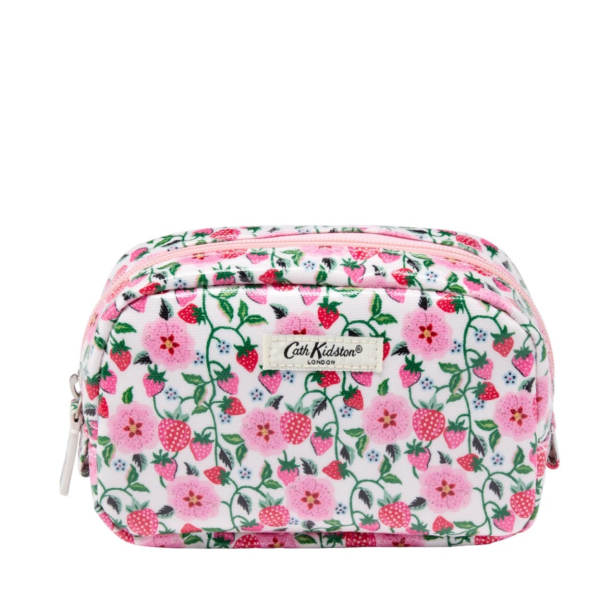 Sminkepung m speil Cath Kidston Strawberry