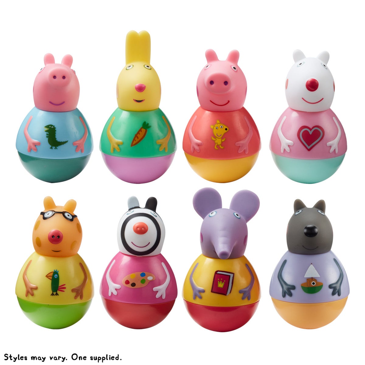 Peppa Pig Weebles S1 Figurer ass