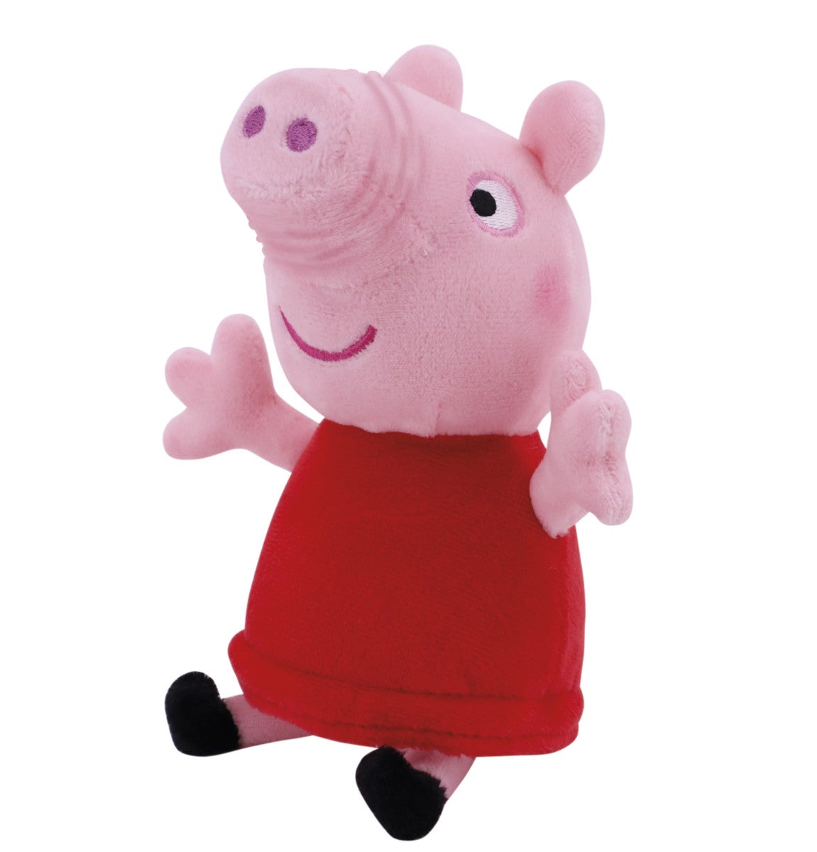 Mykdyr Peppa Pig Plysj Giggle And Snort m/lyd 20cm