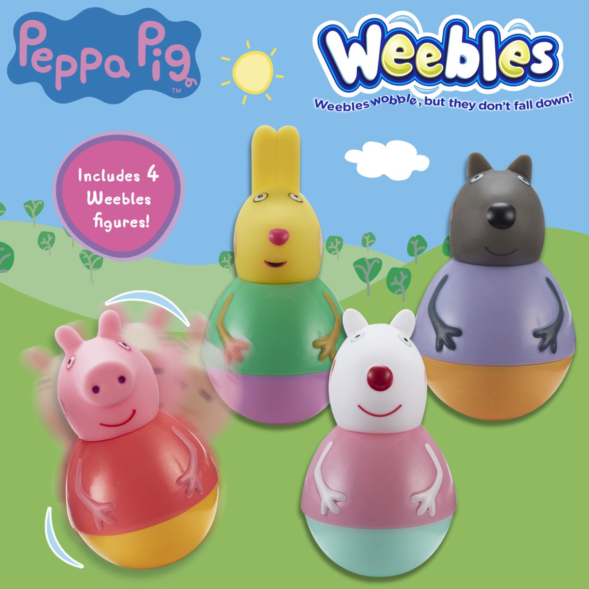 Peppa Pig Weebles S1 Figure Pack