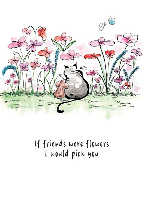 Kort Playing In The Puddles Good Friends