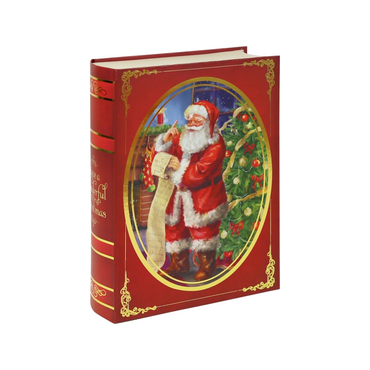 Gaveeske Bok Trad Santa Rød 2