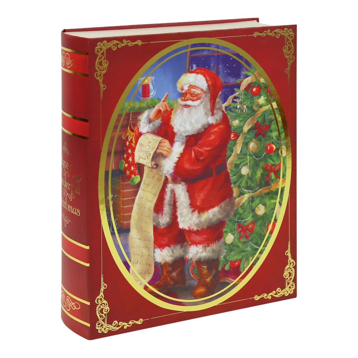 Gaveeske Bok Trad Santa Rød 3