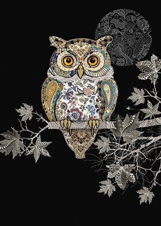 Doble kort 167x118 Jewels Decorative Owl