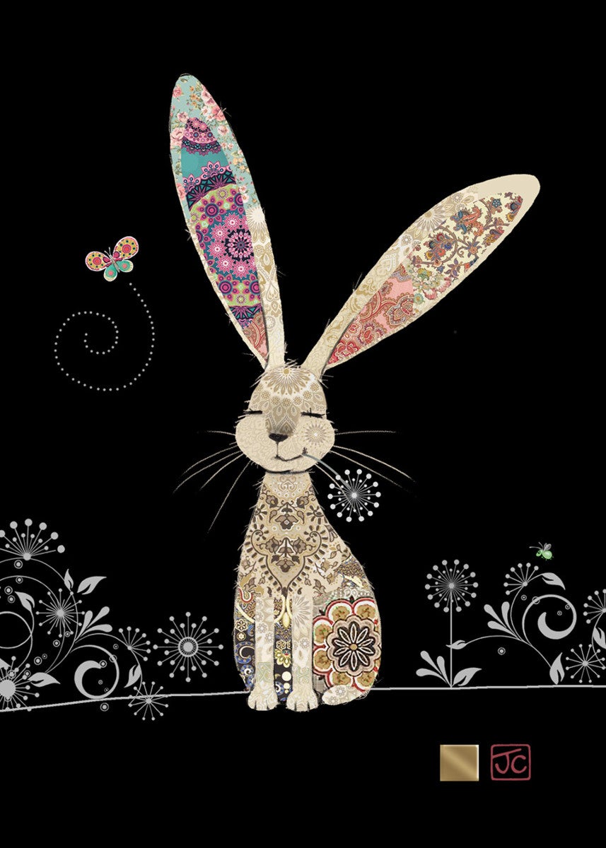 Kort Bug Art Jewel Decorative Rabbit