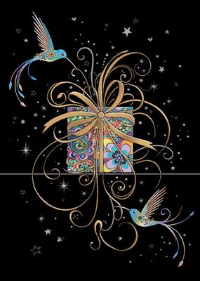 Kort Bug Art Jewels Gift Birds