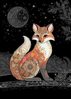 Kort Bug Art Jewels Decorative Fox