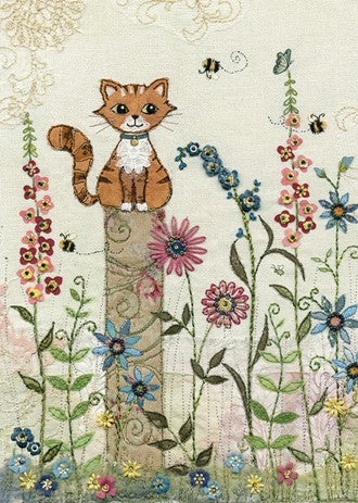 Doble kort 167x118 Amy`s Cards Kitten Post