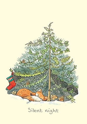 Julekort Two Bad Mice, Silent Night