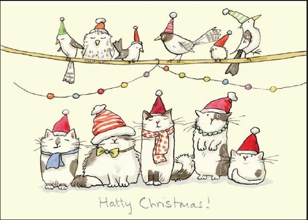 Julekort Two Bad Mice Hatty Christmas