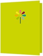 Dobbelt kort 85x125, blomst