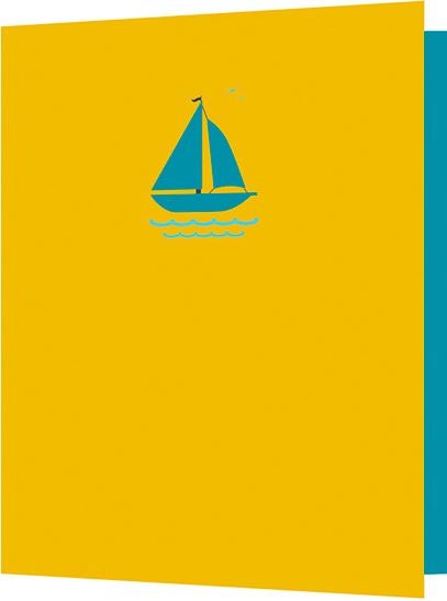 Dobbelt kort 85x125, seilbåt