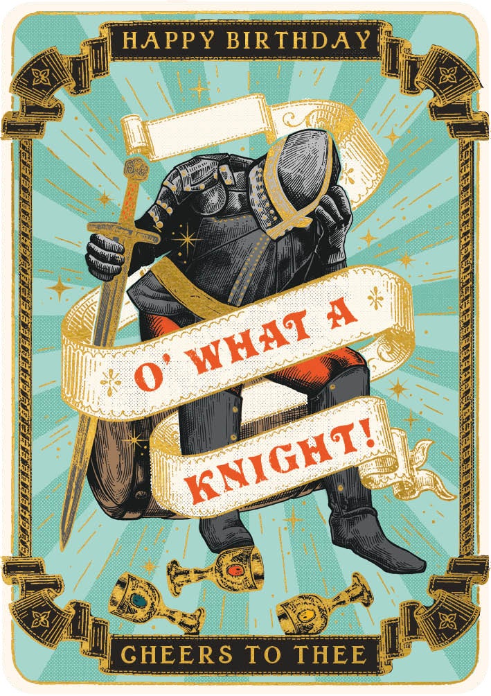 Kort Huzzah O what a Knight