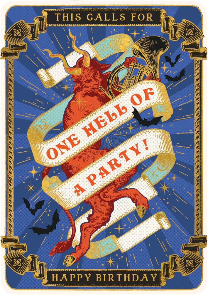 Kort Huzzah One hell of a Party