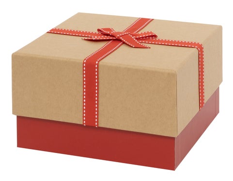 Gaveeske 6 Kraft og rød