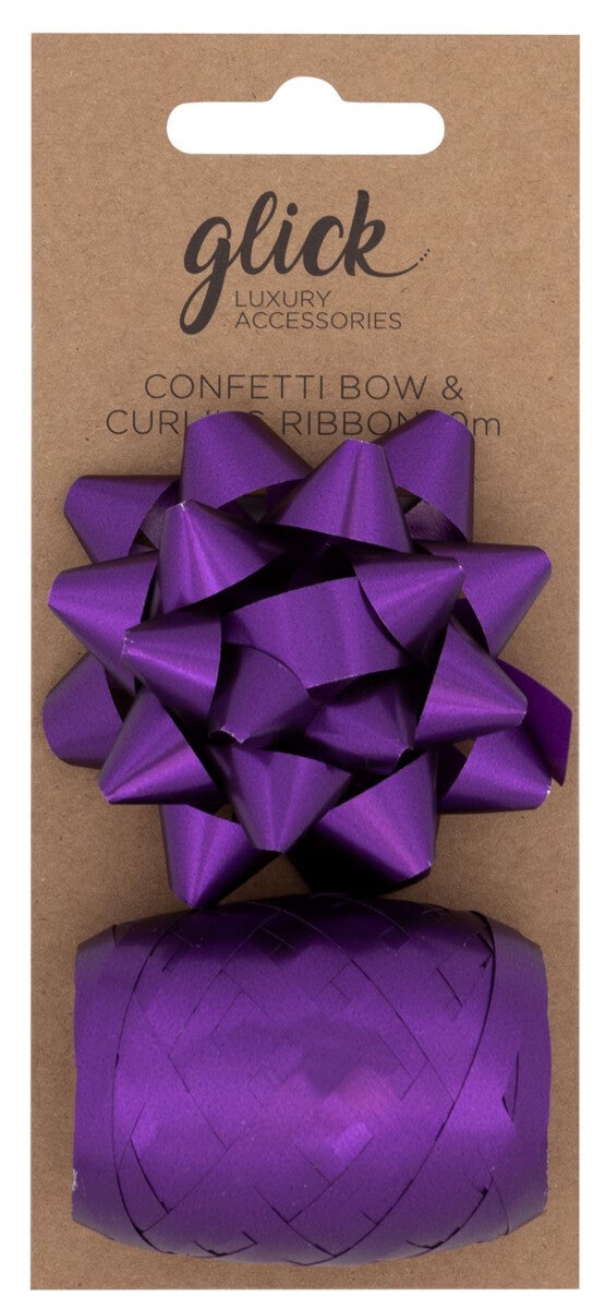 Rosett og Gavebånd Purple