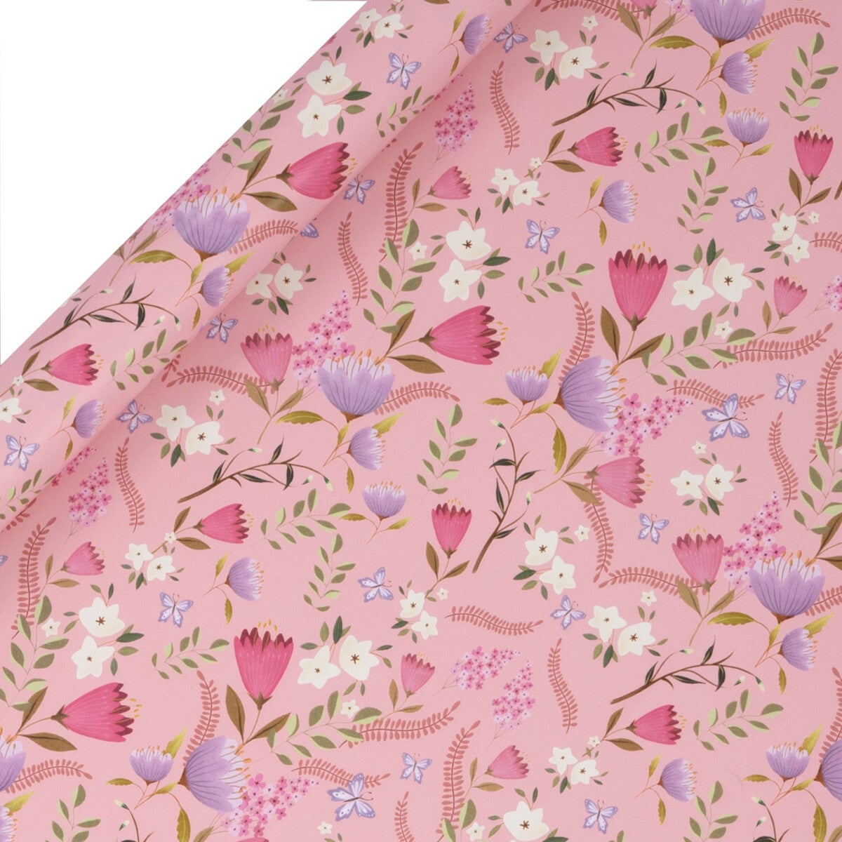 Gavepapir 5m Posies & Petals