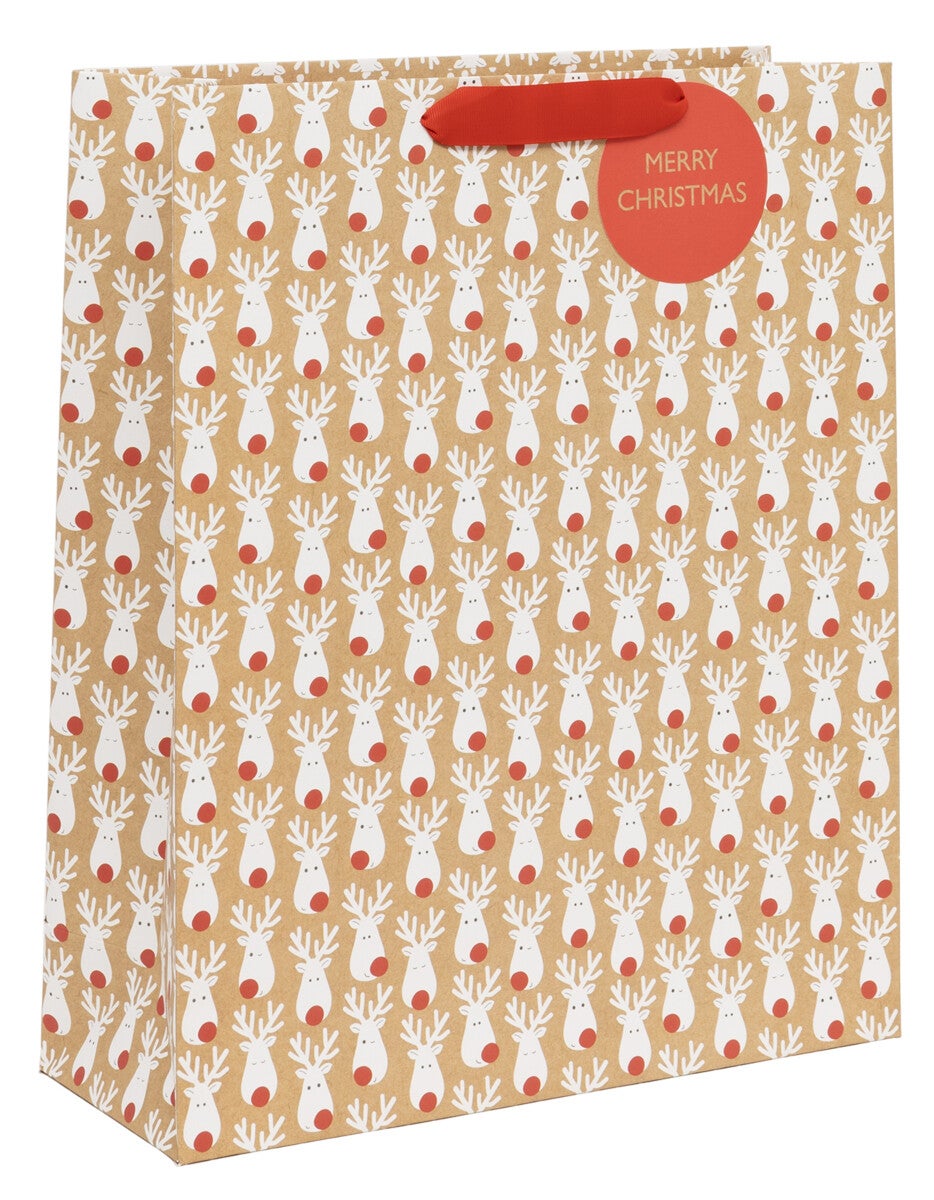 Gavepose Shopper Terrific Reindeer Kraft