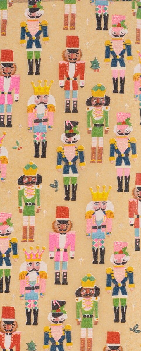 Silkepapir Nutcrackers Kraft
