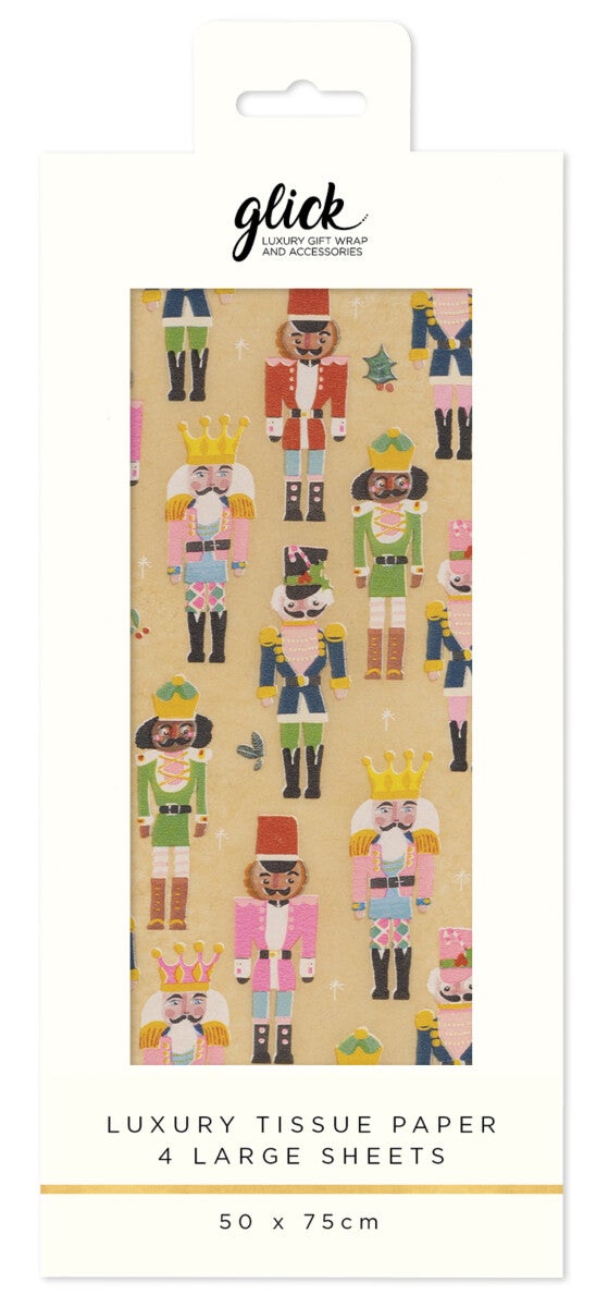 Silkepapir Nutcrackers Kraft