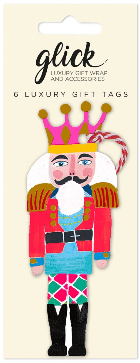 Gavemerkelapper 6pk Nutcracker