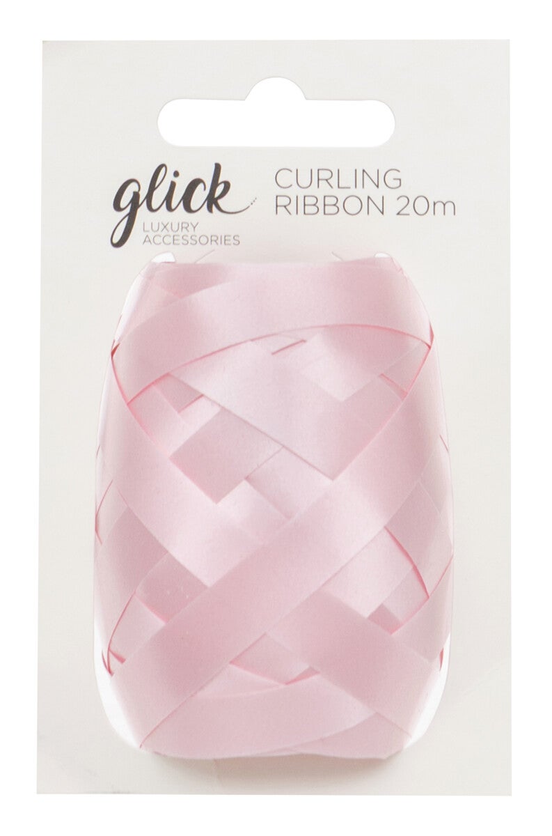 Gavebånd 1cm x 20m Baby Pink