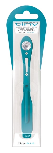 Boklys tiny 5x17,5cm blå