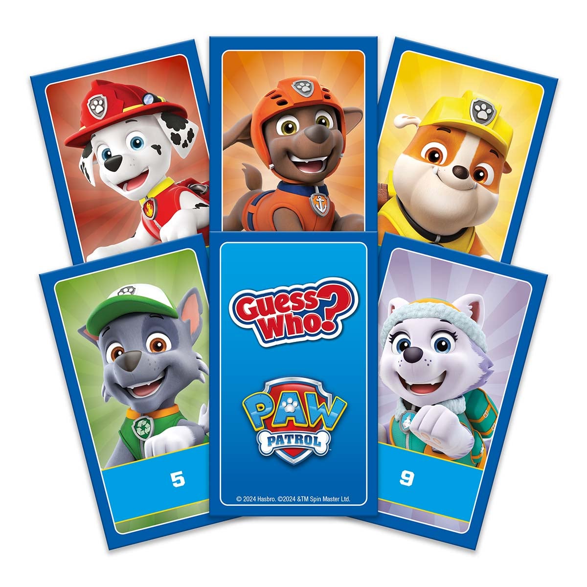 Spill Guess Who Paw Patrol