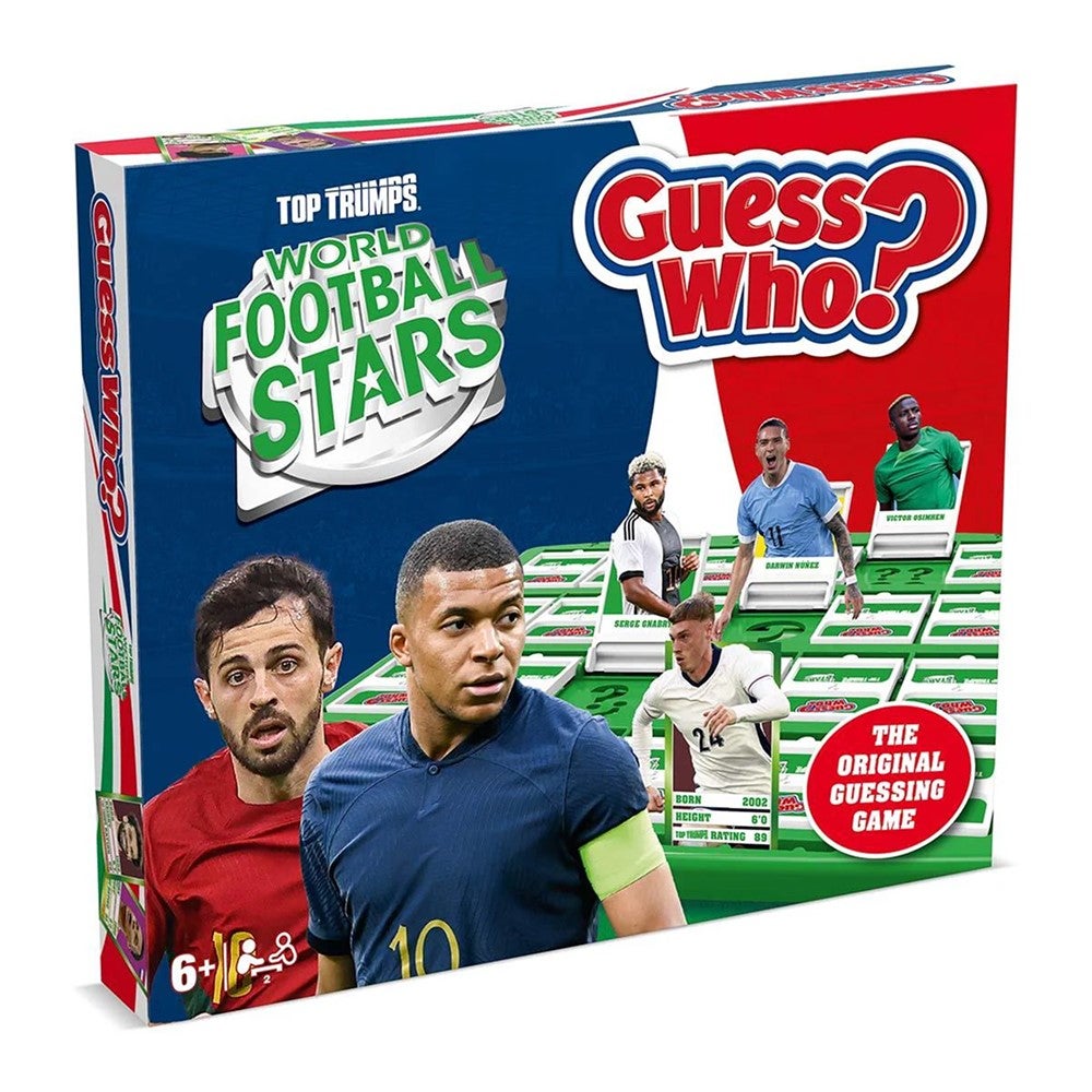 Spill Guess Who World Football Stars