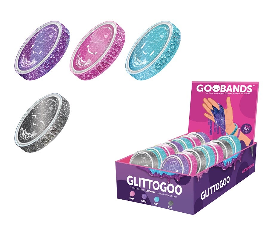 Leke Slim Goobands Glitter M/Armbånd