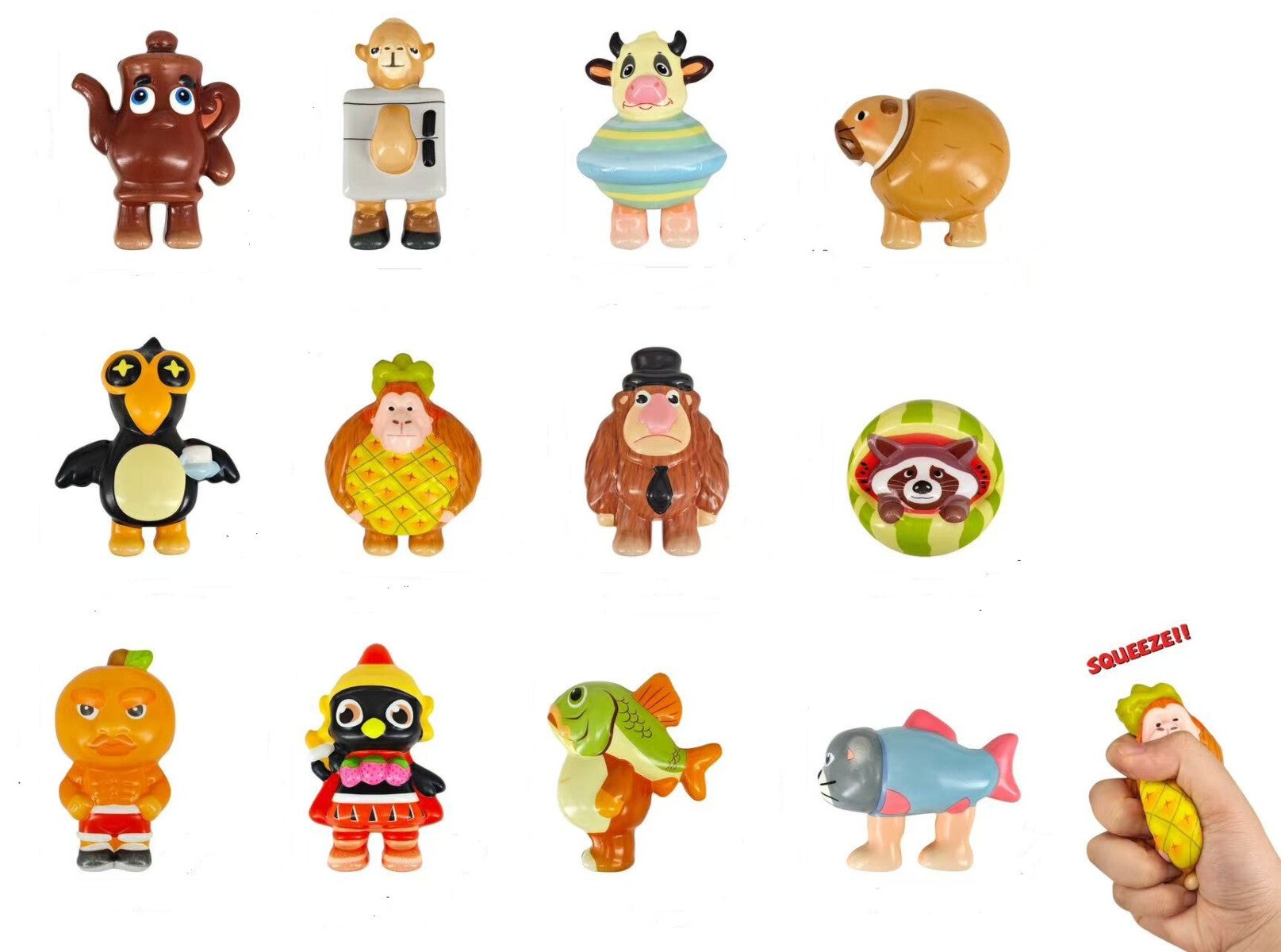 Brainrot Squishy Figur Serie 2 10 cm