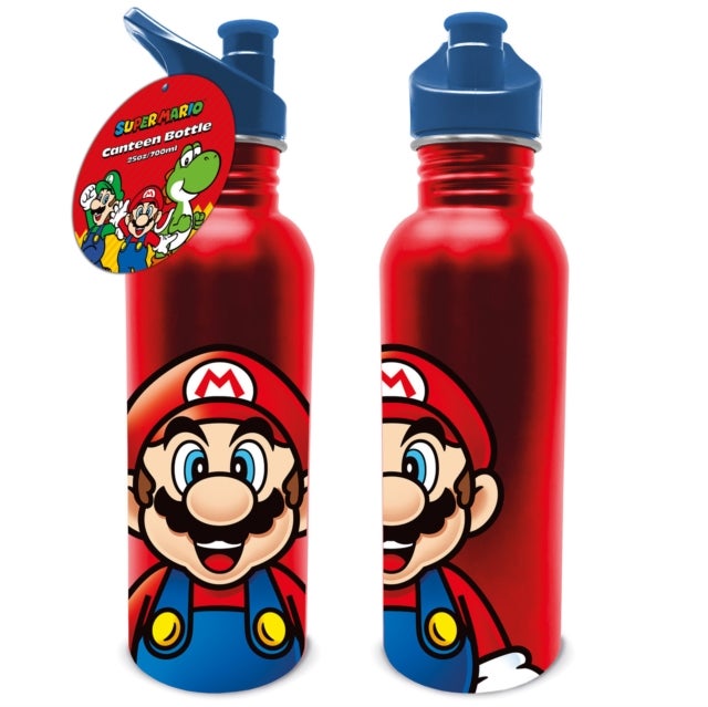 Super Mario (Mario) Metal 25oz/700ml Metal Canteen