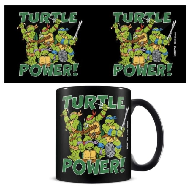 Bilde av Teenage Mutant Ninja Turtles (classic) 11oz/315ml Black Mug