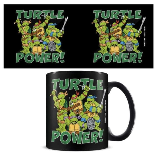 Teenage Mutant Ninja Turtles (Classic) 11oz/315ml Black Mug