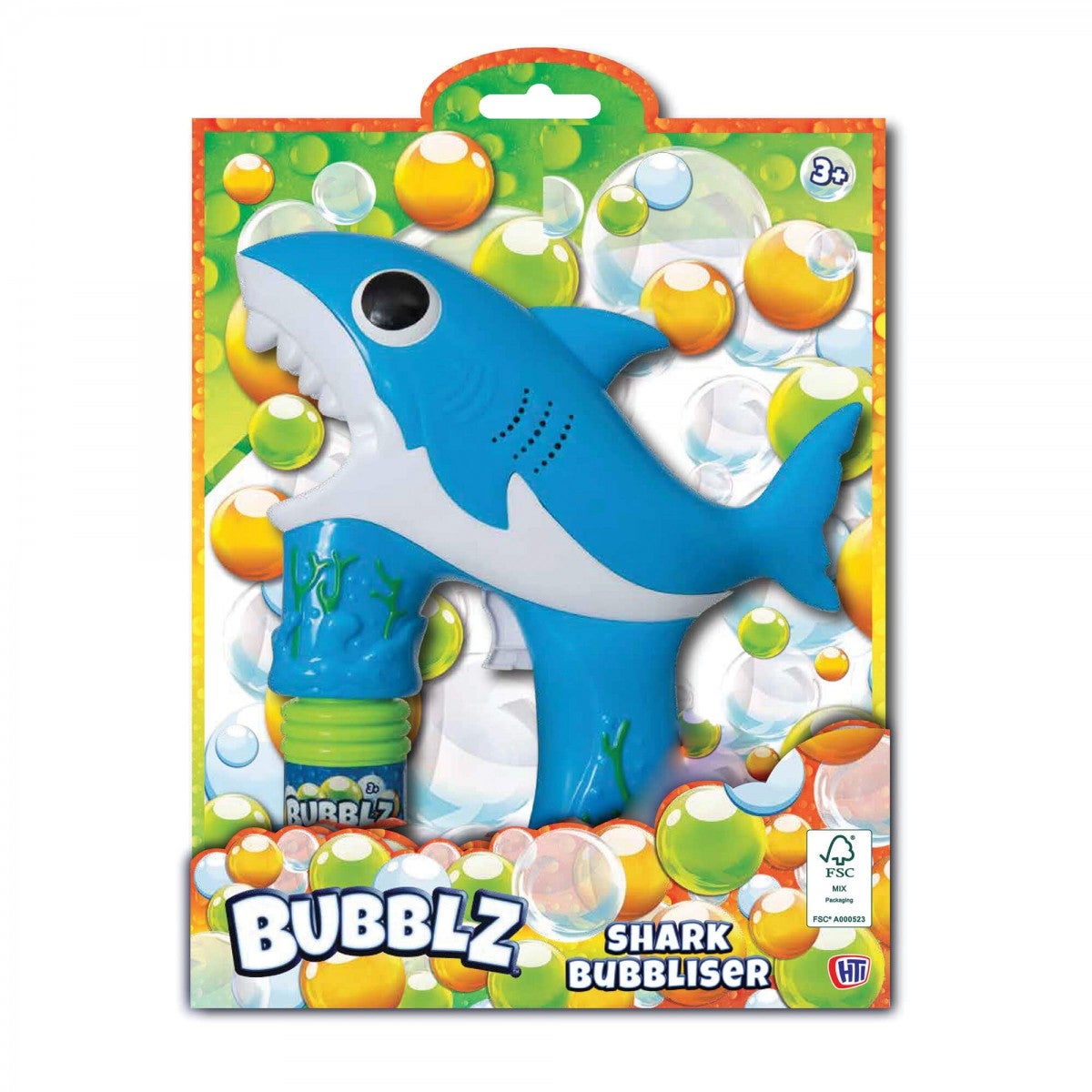 Såpeboblepistol Hai Bubbliser Bubblz