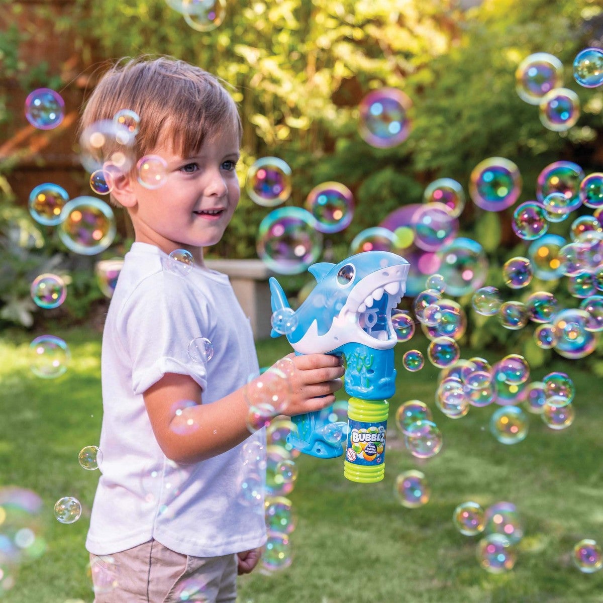 Såpeboblepistol Hai Bubbliser Bubblz