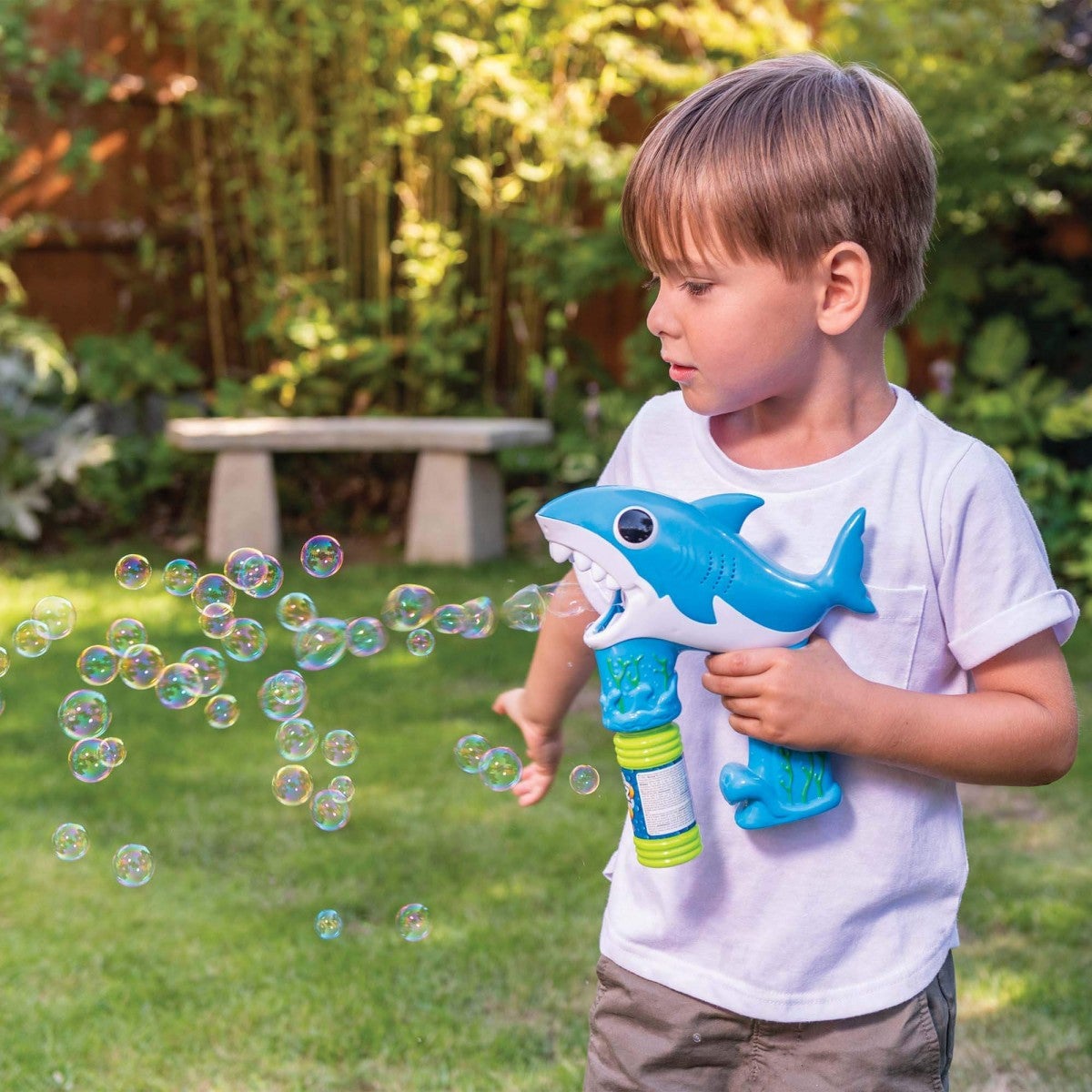 Såpeboblepistol Hai Bubbliser Bubblz