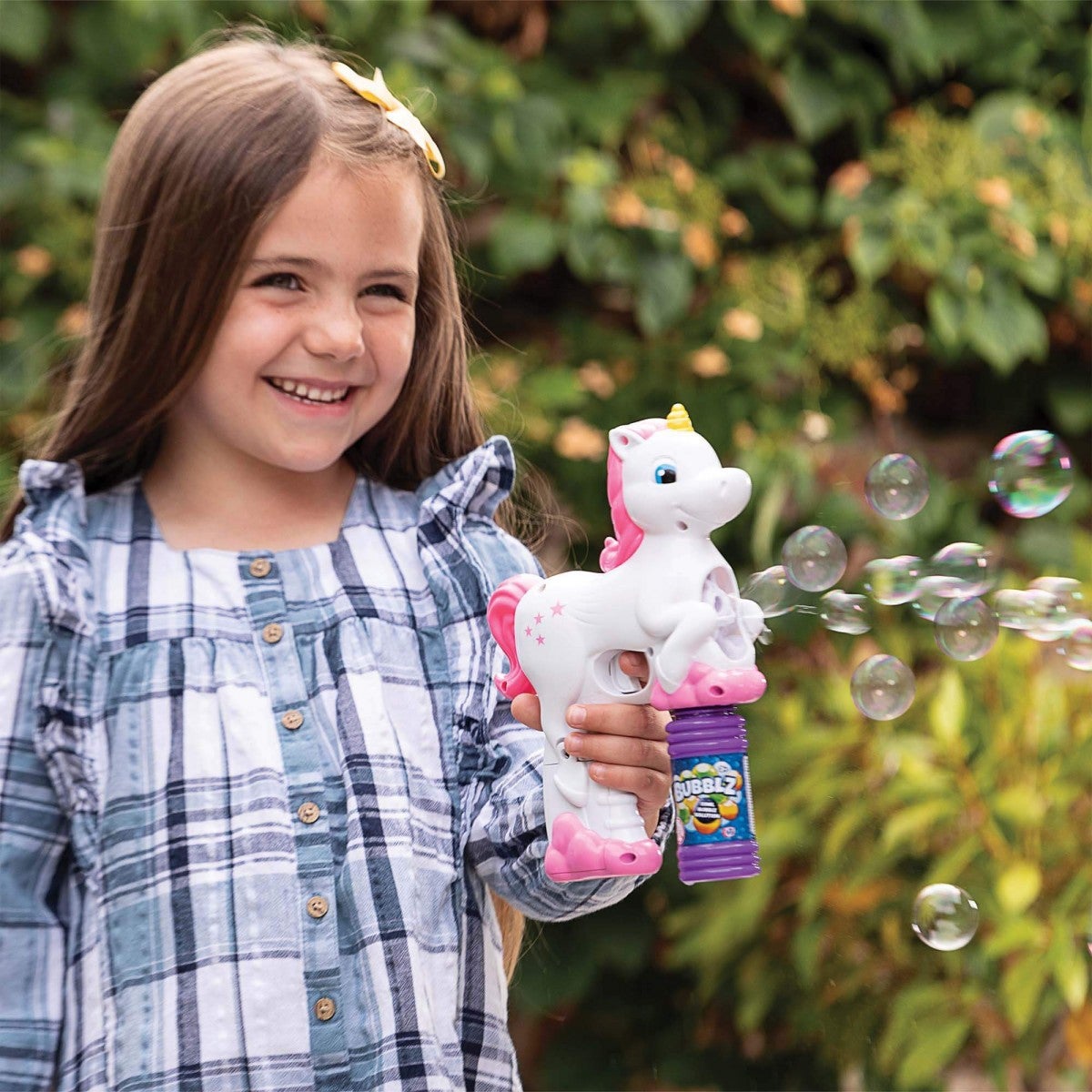 Såpeboblepistol Unicorn Bubbliser Bubblz